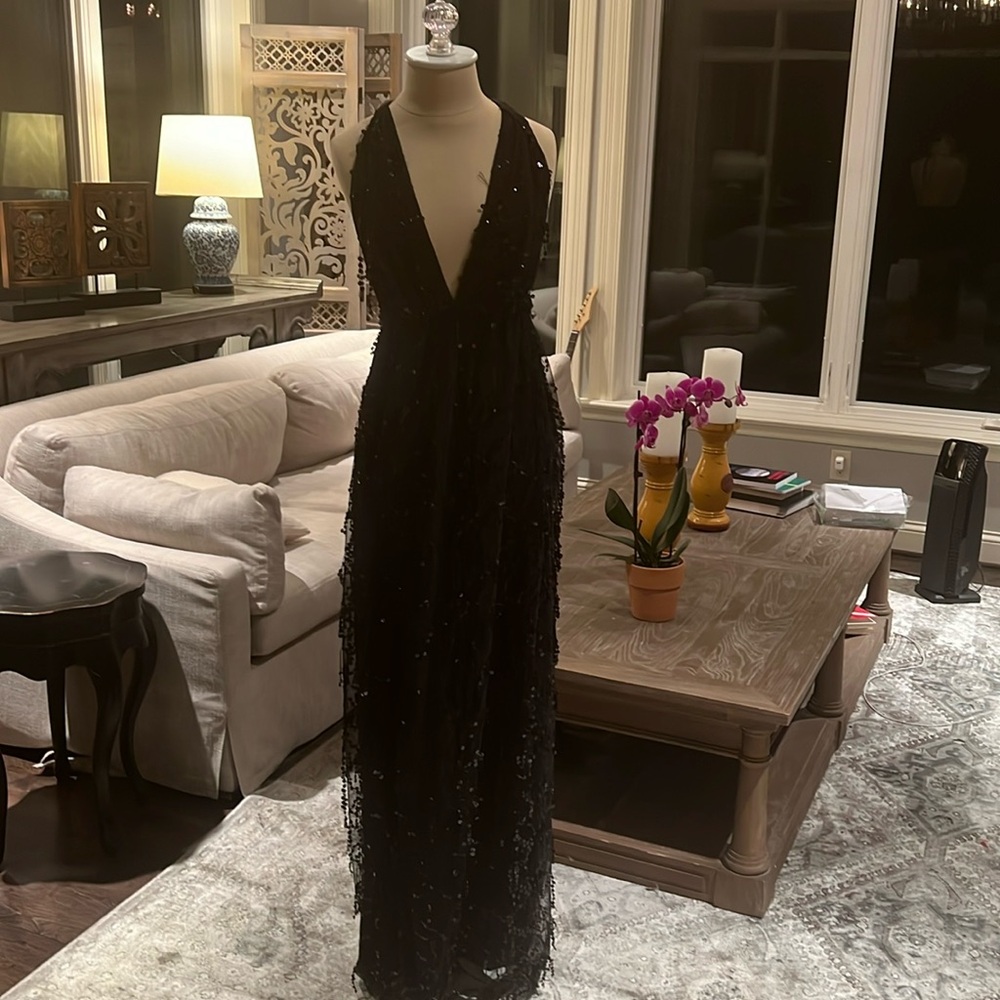 Beautiful Black Gown Sisters the Label one size fits most